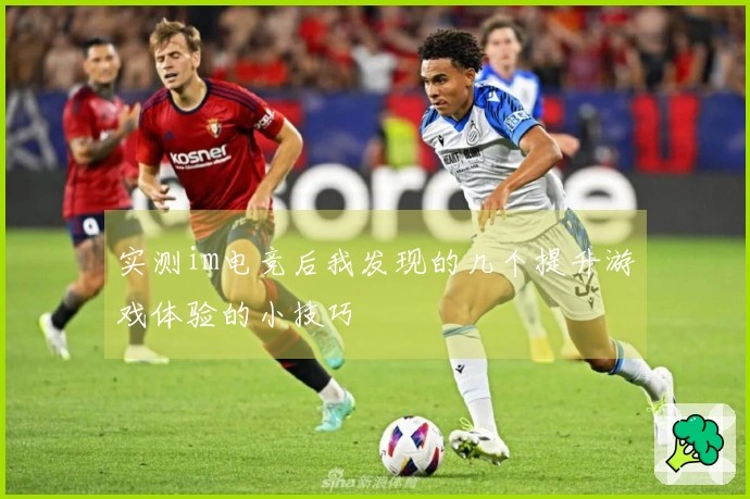 实测im电竞后我发现的几个提升游戏体验的小技巧